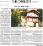 SZ-Artikel Ökohaus Steinebach vom 12.10.2005